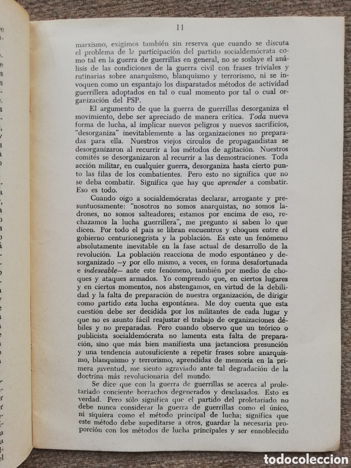 Libros de segunda mano: La guerra de guerrillas, de V. I. Lenin - Foto 4