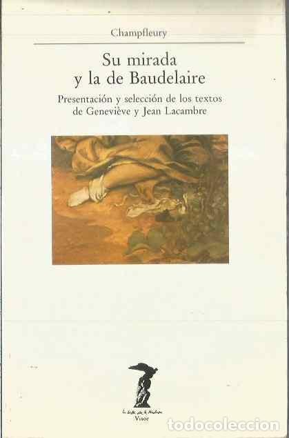 Libros de segunda mano: CHAMPLFLEURY. SU MIRADA Y LA DE BAUDELAIRE. VISOR - Foto 1