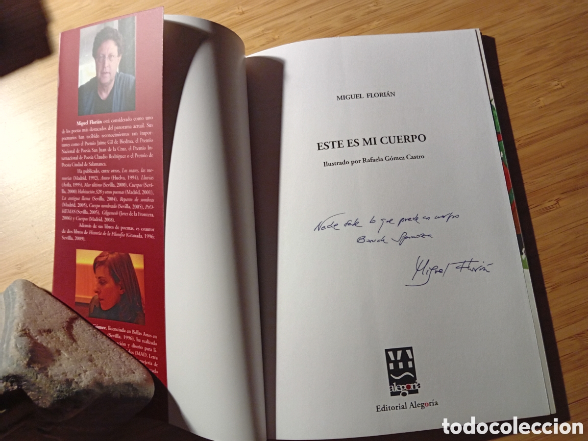 Libros de segunda mano: Este es mi cuerpo - Miguel Florian, dedicatoria autografa - Foto 1