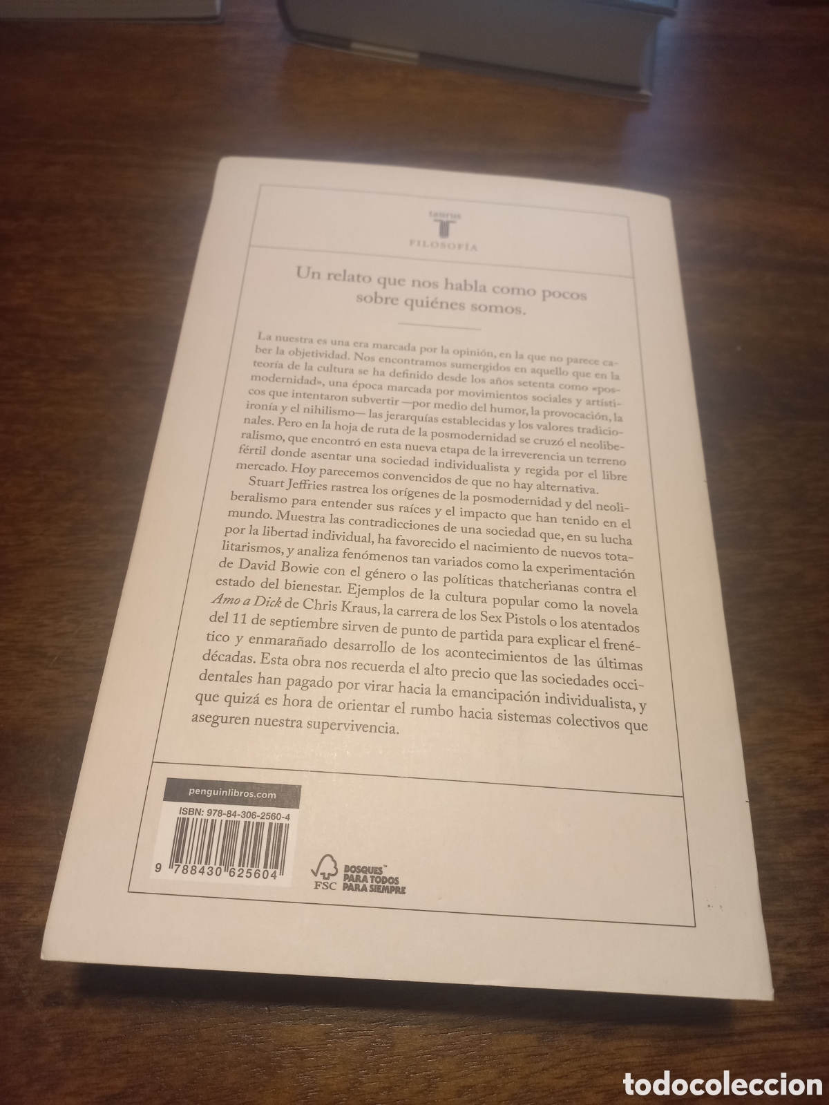 Libros de segunda mano: Todo, a todas horas, en todas partes, Stuart Jeffries - Foto 2