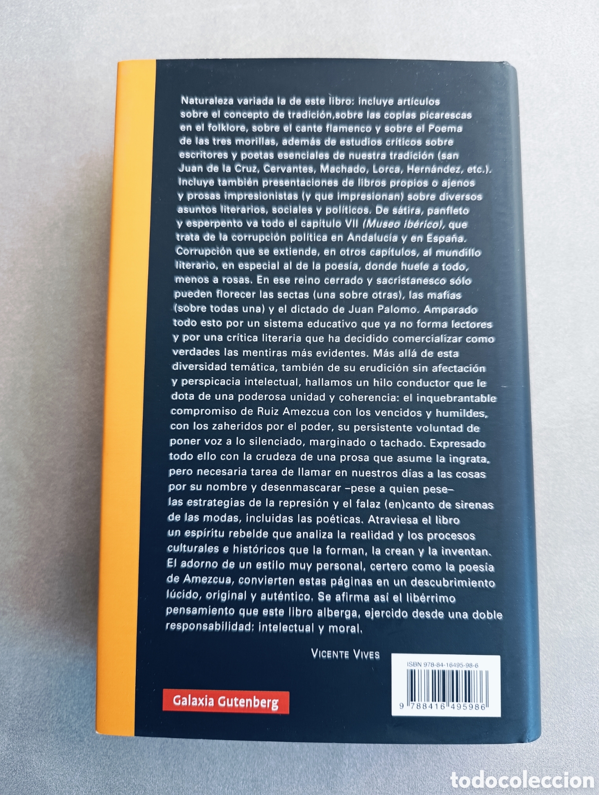 Libros de segunda mano: Lenguaje tachado. Manuel Ruiz Amezcua. - Foto 2