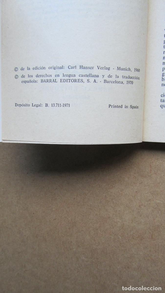 Libros de segunda mano: Cr&iacute;tica de la cr&iacute;tica Peter Hamm Barral 1971 - Foto 4