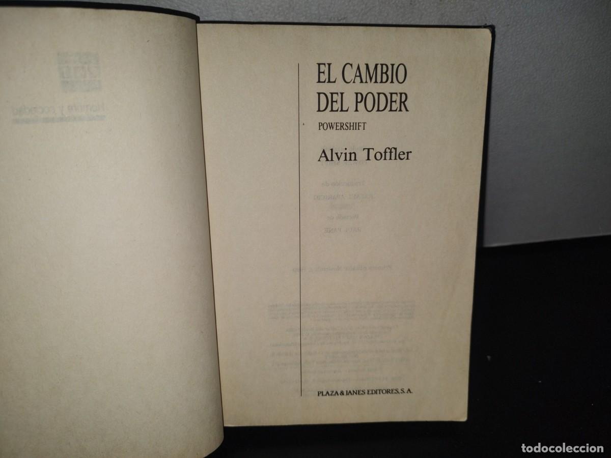Libros de segunda mano: 128- EL CAMBIO DEL PODER. POWERSHIFT - ALVIN TOFFLER - Foto 5