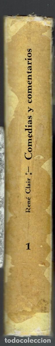 Libros de segunda mano: COMEDIAS Y COMENTAROS, POR RENE CLAIR. 1961. (4.3) - Foto 3