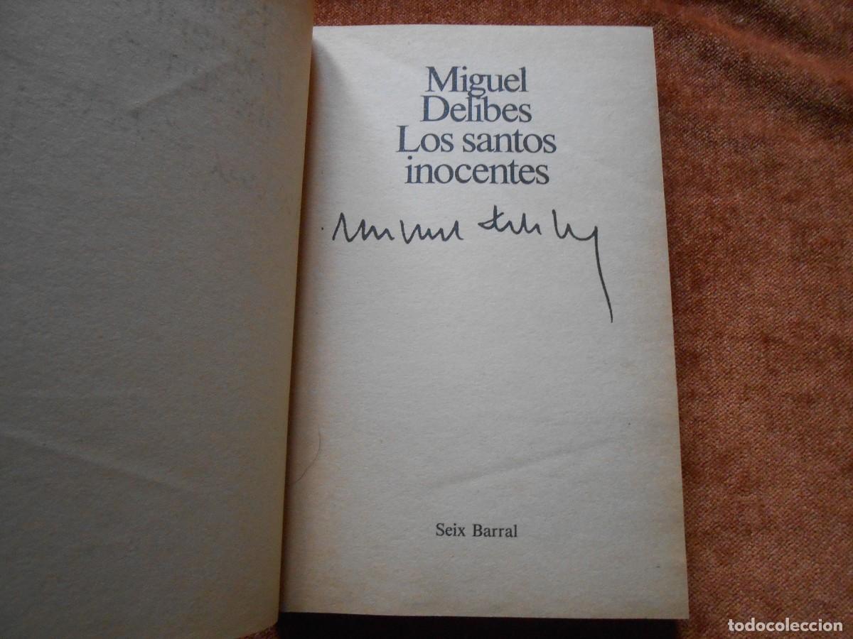 Libros de segunda mano: LOS SANTOS INOCENTES Miguel Delibes - Foto 2