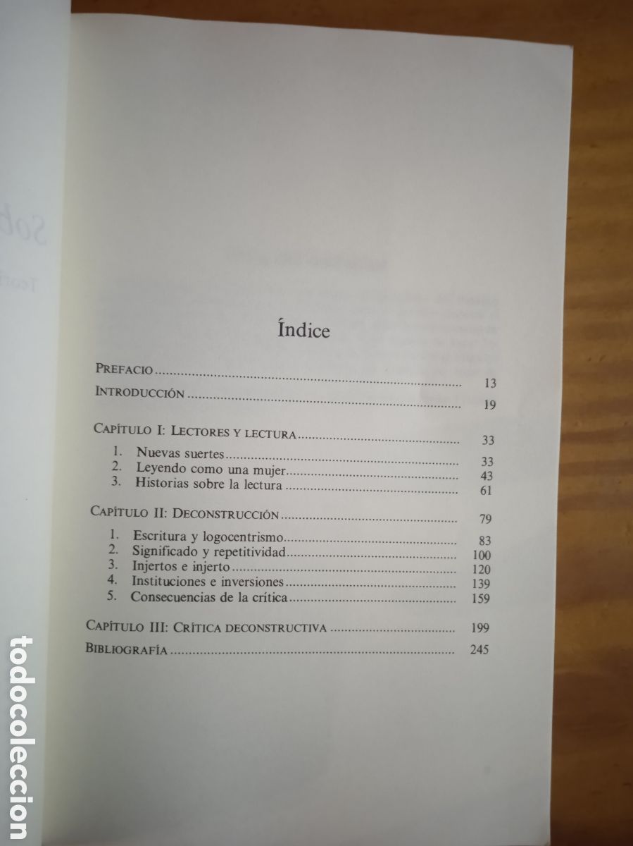 Libros de segunda mano: Sobre la deconstrucci&oacute;n. Jonathan Culler. - Foto 4