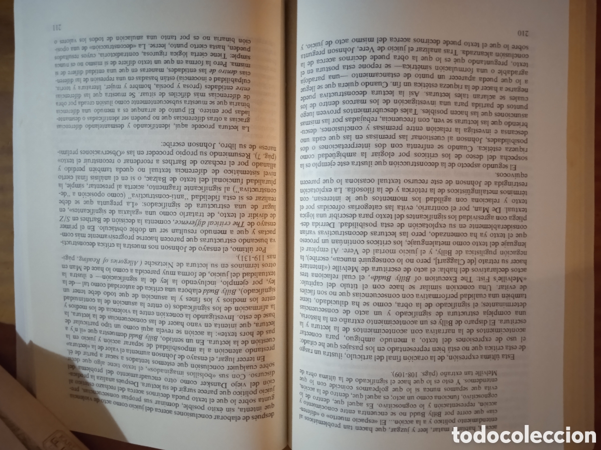 Libros de segunda mano: Sobre la deconstrucci&oacute;n. Jonathan Culler. - Foto 8