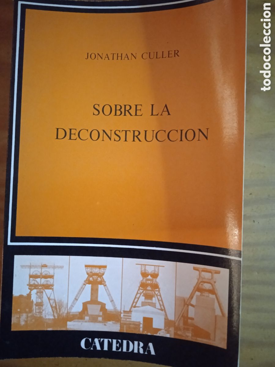 Libros de segunda mano: Sobre la deconstrucci&oacute;n. Jonathan Culler. - Foto 1