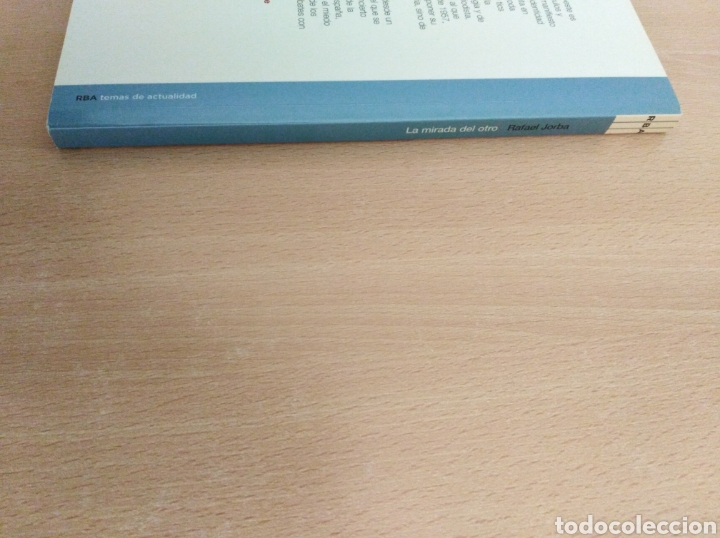 Libros de segunda mano: LA MIRADA DEL OTRO. Rafael Jorba. RBA - Foto 3