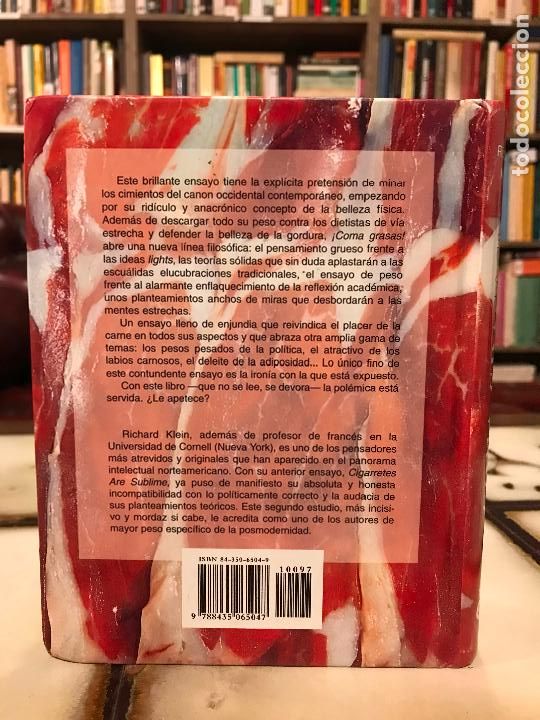 Libros de segunda mano: &iexcl;Coma grasas! Richard Klein - Foto 2