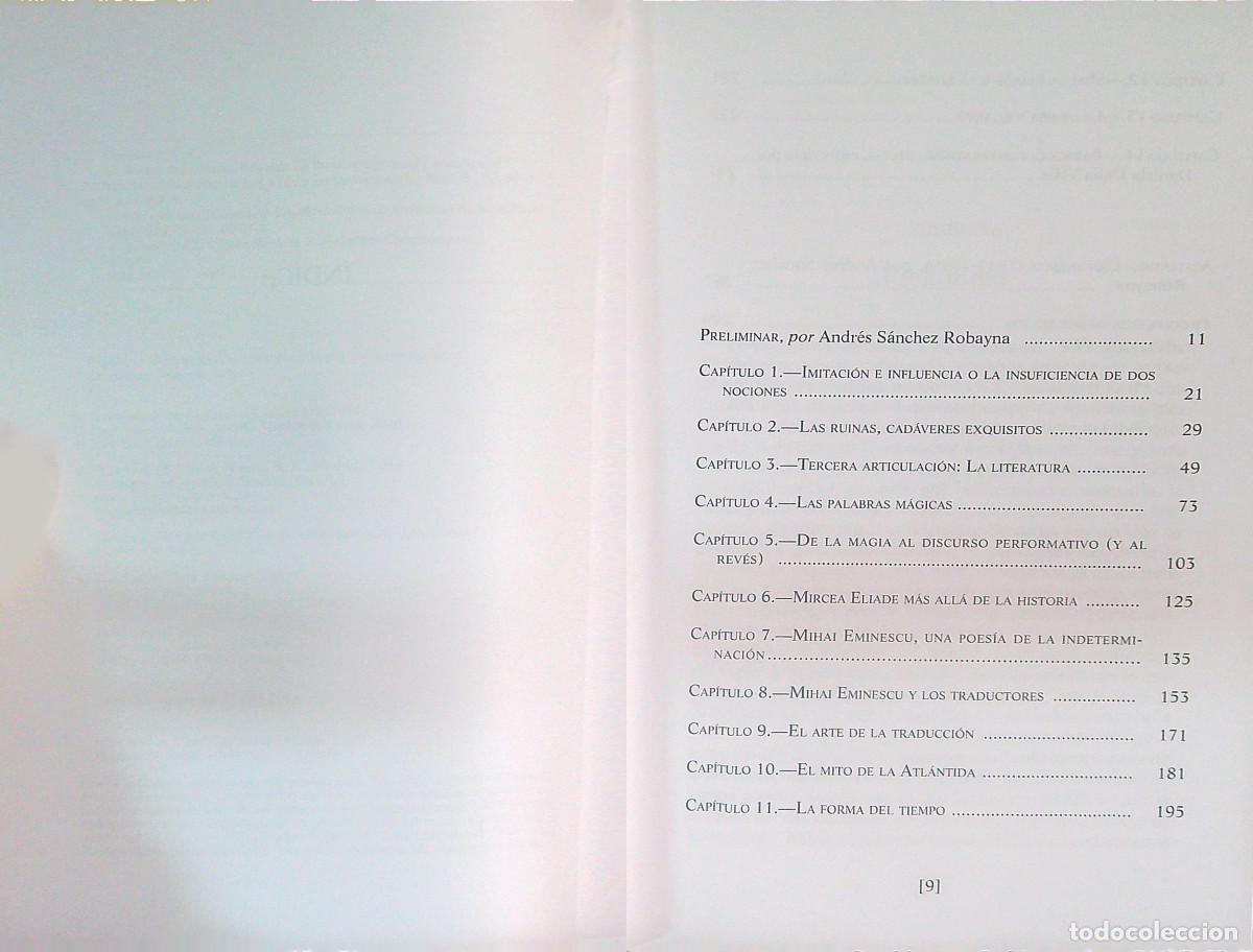 Libros de segunda mano: LA FORMA DEL TIEMPO - ALEJANDRO CIORANESCU - 2014 - Foto 2
