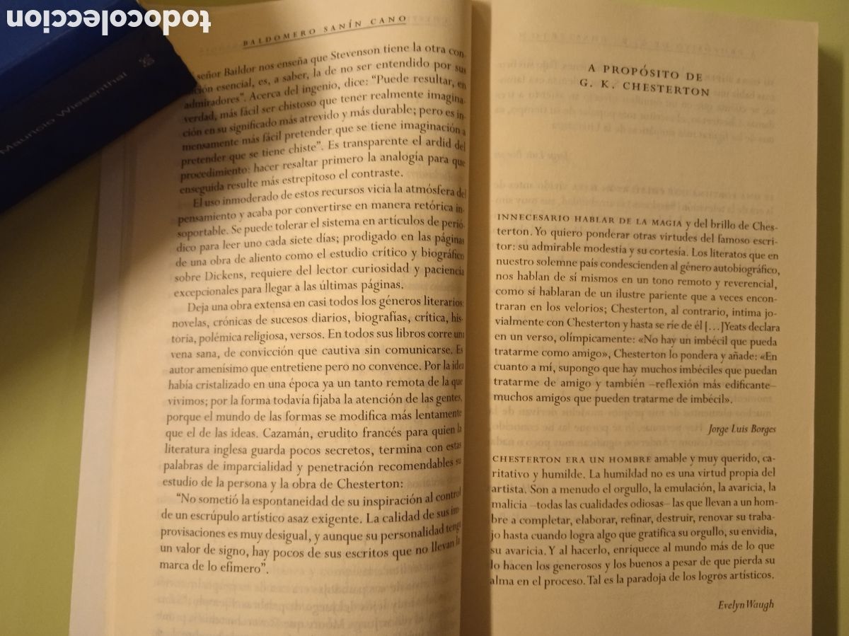 Libros de segunda mano: A prop&oacute;sito de G. K. Chesterton y su obra. - Foto 9