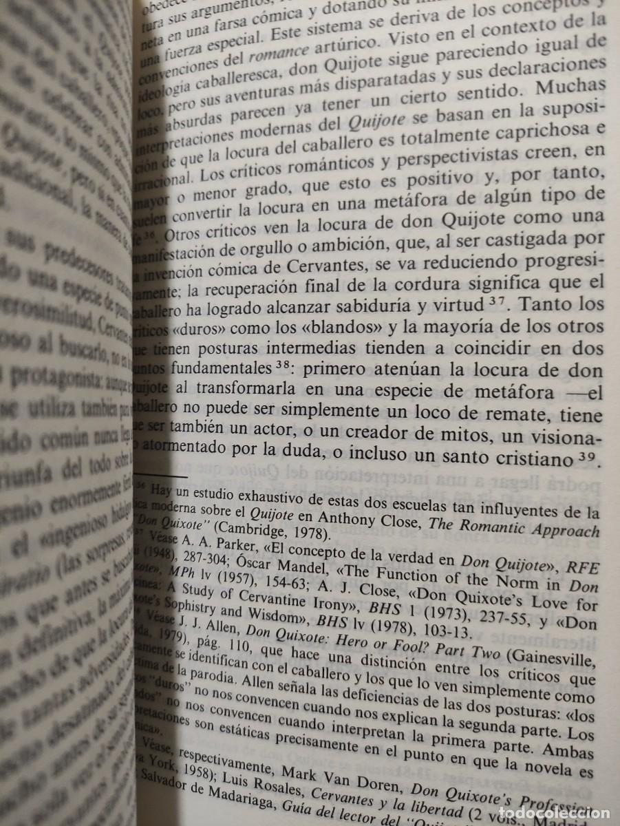 Libros de segunda mano: EL QUIJOTE Y LOS LIBROS DE CABALLERIAS - EDWIN WILLIAMSON - Foto 3