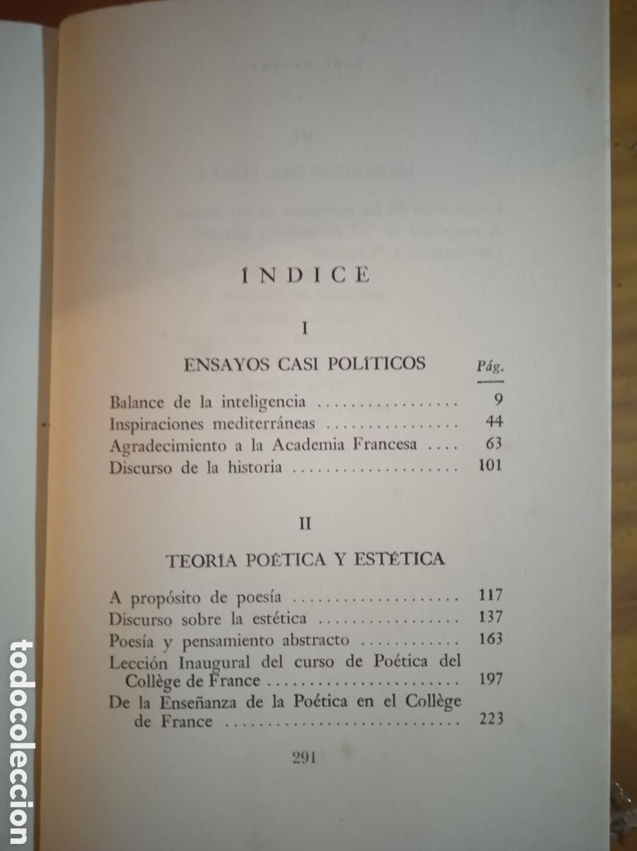 Libros de segunda mano: Variedad ll. Paul Val&eacute;ry. - Foto 4