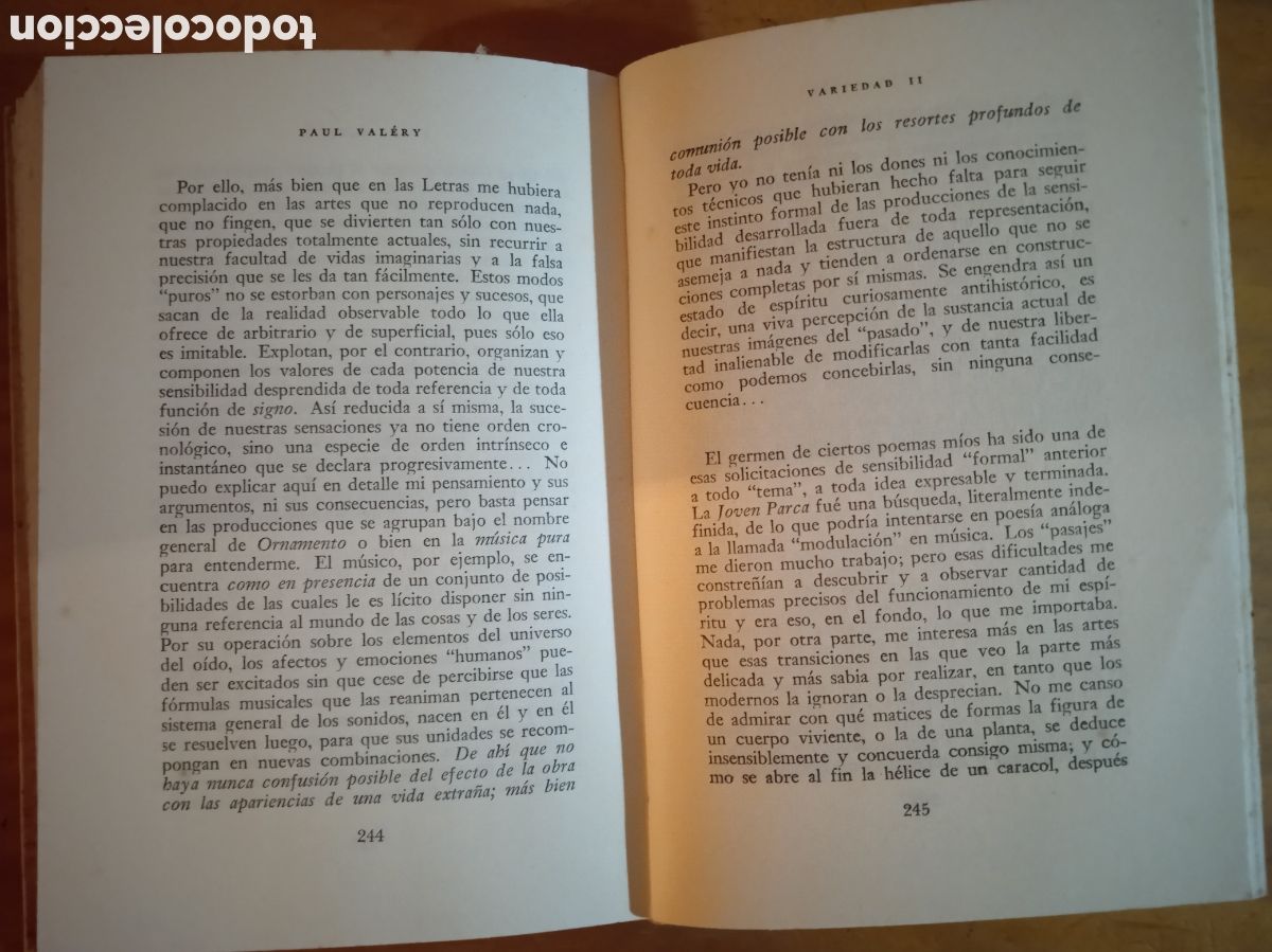Libros de segunda mano: Variedad ll. Paul Val&eacute;ry. - Foto 6