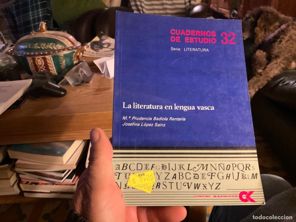 Second hand books: LA LITERATURA EN LENGUA VASCA - M&ordf; Prudencia Badiola Renteria - Josefina L&oacute;pez Sainz