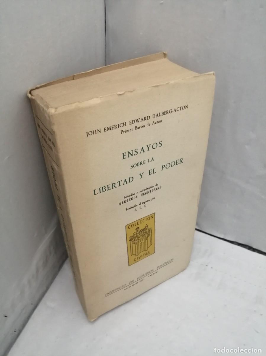 Libros de segunda mano: Ensayos sobre la Libertad y el Poder (Primera edici&oacute;n, Colecci&oacute;n: C&iacute;vitas) - Foto 3