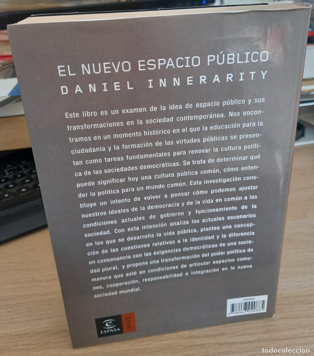 Libros de segunda mano: EL NUEVO ESP&Agrave;CIO P&Uacute;BLICO - INNERARITY, DANIEL - Foto 2