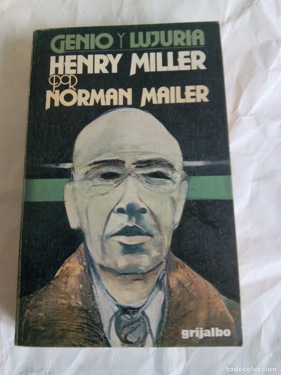 Libros de segunda mano: GENIO Y LUJURIA. HENRY MILLER / NORMAN MAILER - Foto 1