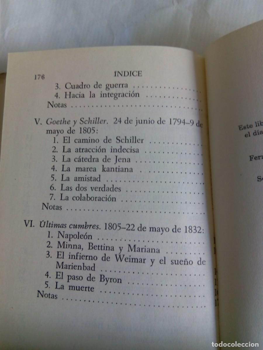 Libros de segunda mano: TRAYECTORIA DE GOETHE / ALFONSO REYES - Foto 7