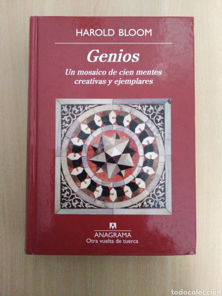 Libros de segunda mano: GENIOS. Harold Bloom. Anagrama - Foto 1