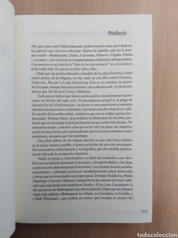 Libros de segunda mano: GENIOS. Harold Bloom. Anagrama - Foto 11