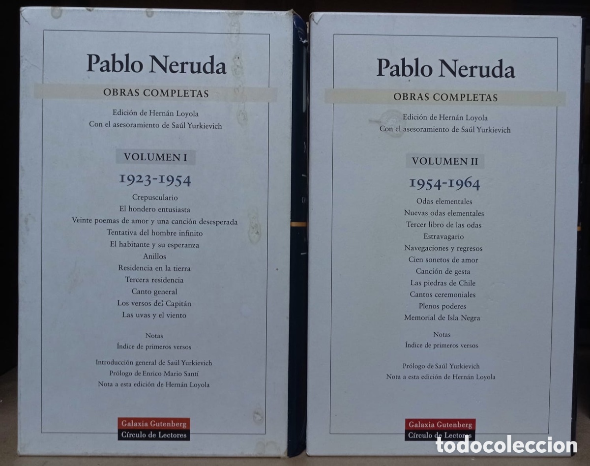 Libros de segunda mano: Pablo Neruda. Obras Completas de Pablo Neruda. - Foto 3