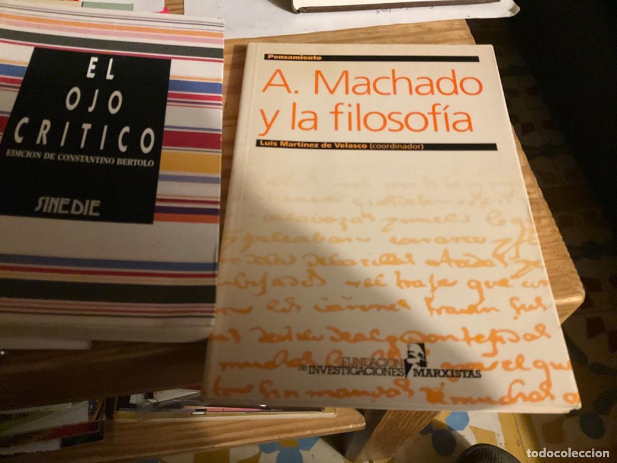 Libros de segunda mano: Antonio Machado y la filosof&iacute;a. - Foto 1