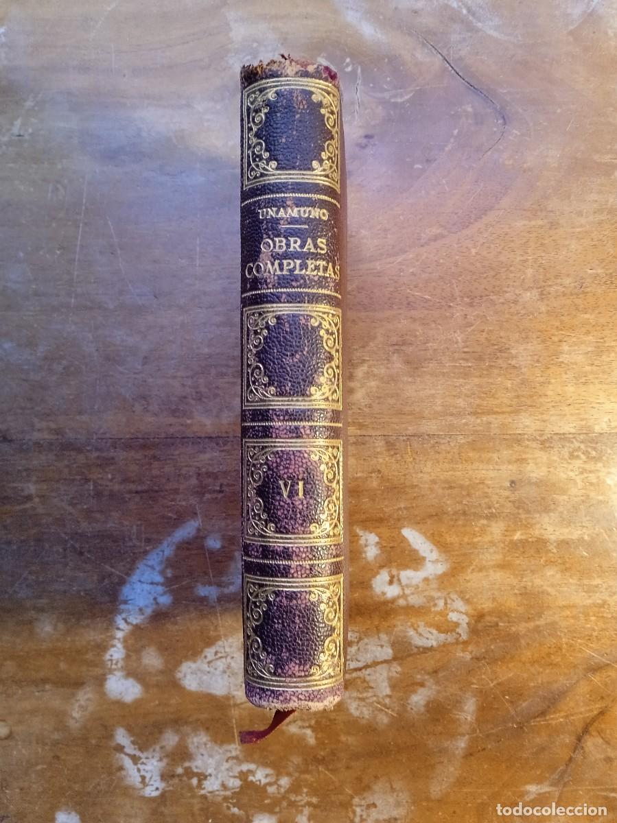 Libros de segunda mano: Unamuno obras completas la raza y la lengua - Foto 1