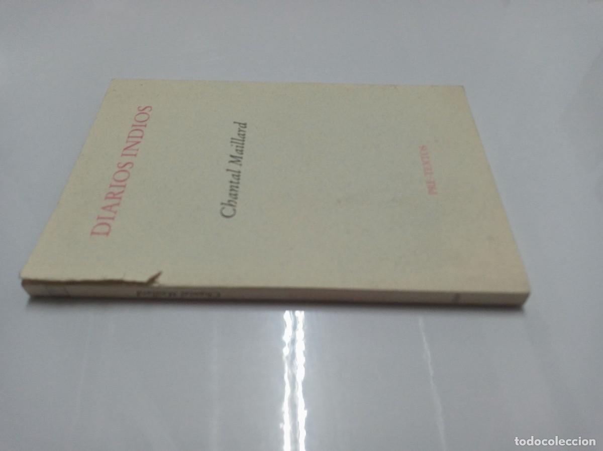 Libros de segunda mano: Chantal Maillar - Diarios indios - Editorial Pre-Textos - Foto 2