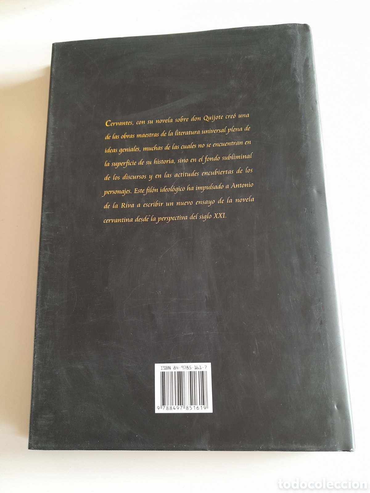 Libros de segunda mano: Ensayo sobre El Quijote.Antonio de la Riva. - Foto 2