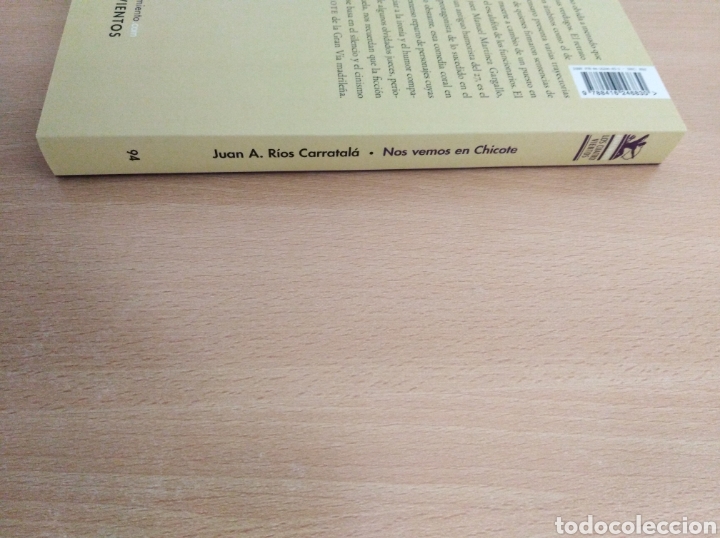 Libros de segunda mano: NOS VEMOS EN CHICOTE. Juan A. R&iacute;os Carratal&aacute; - Foto 3