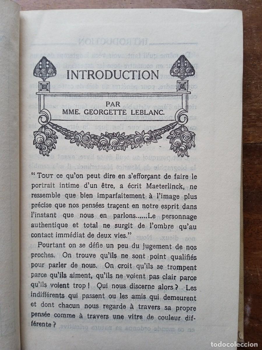 Libros de segunda mano: Morceaux choisis Maurice Maeterlink - Foto 3