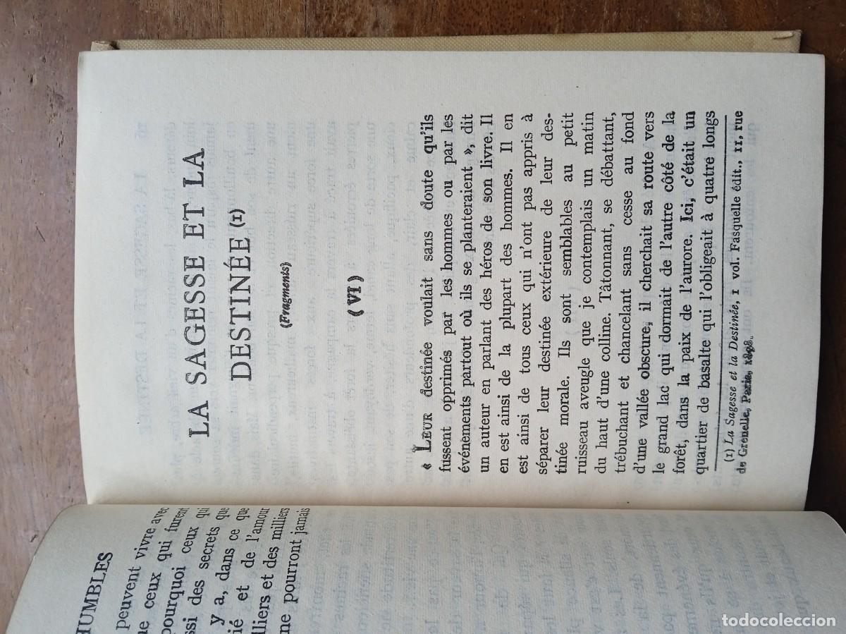 Libros de segunda mano: Morceaux choisis Maurice Maeterlink - Foto 15