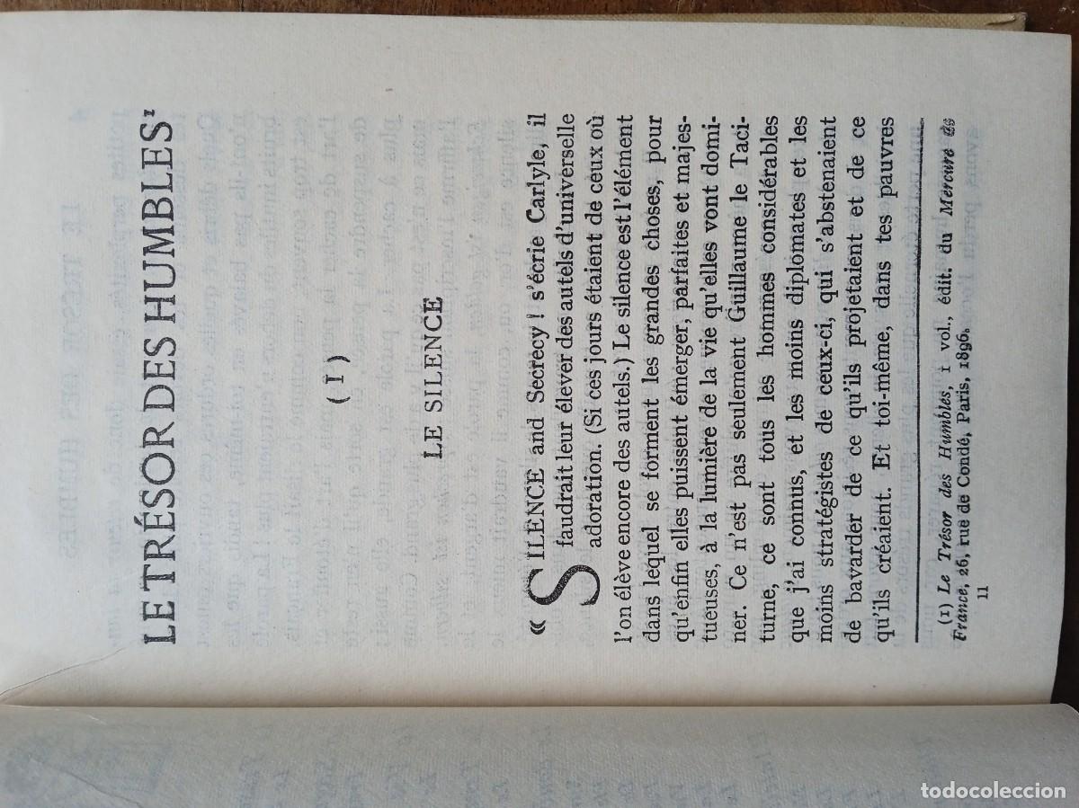 Libros de segunda mano: Morceaux choisis Maurice Maeterlink - Foto 16