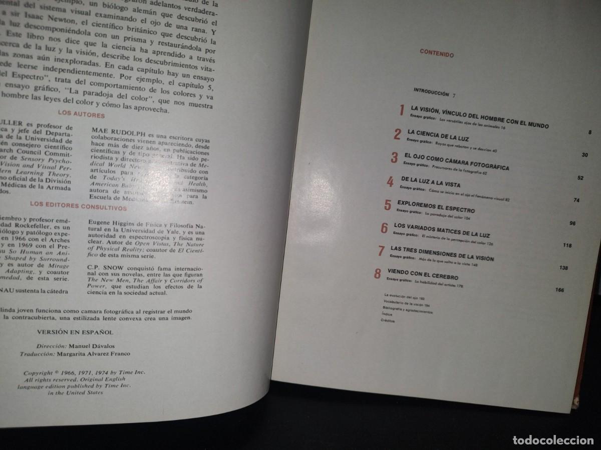 Libros de segunda mano: 134- LUZ Y VISI&Oacute;N - COLECCI&Oacute;N CIENT&Iacute;FICA DE TIME LIFE - 1974 - Foto 4
