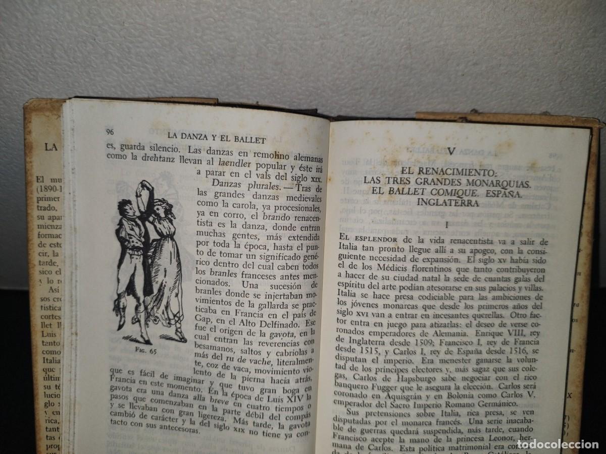 Libros de segunda mano: 134- LA DANZA Y EL BALLET - ADOLFO SALAZAR - Foto 8