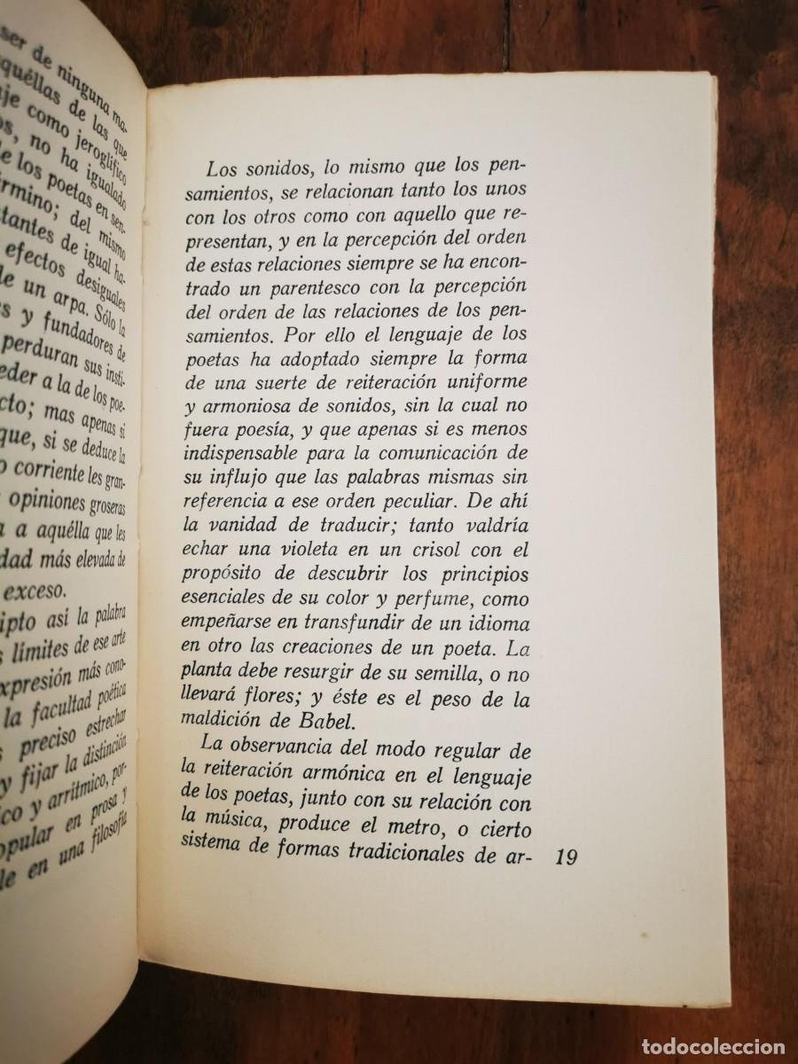 Libros de segunda mano: SHELLEY, Percy Bysshe. Defensa de la poes&iacute;a - Foto 3