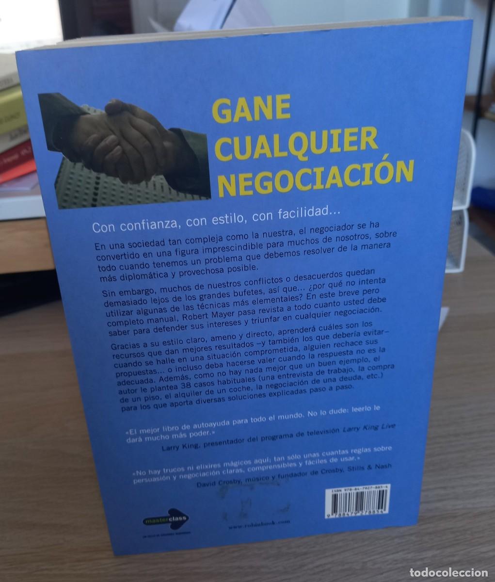 Libros de segunda mano: GANE CUALQUIER NEGOCIACI&Oacute;N - MAYER, ROBERT - Foto 2