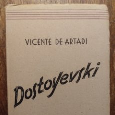 Libros de segunda mano: DOSTOYEVSKI, VICENTE DE ARTADI, CRUZ DEL SUR