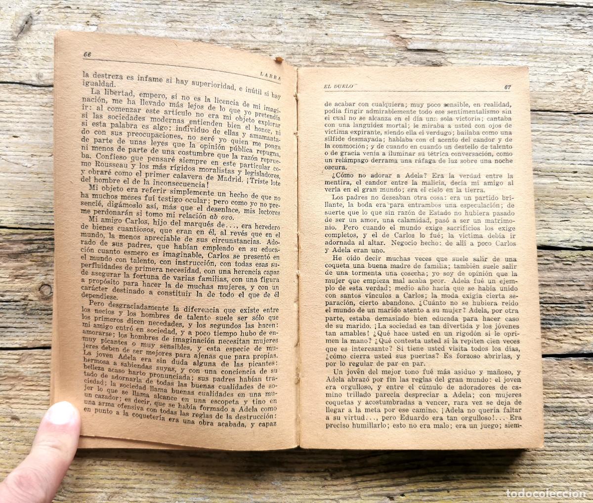 Libros de segunda mano: ARTICULOS DE COSTUMBRES. LARRA. 2da edic. 1945 - Foto 2