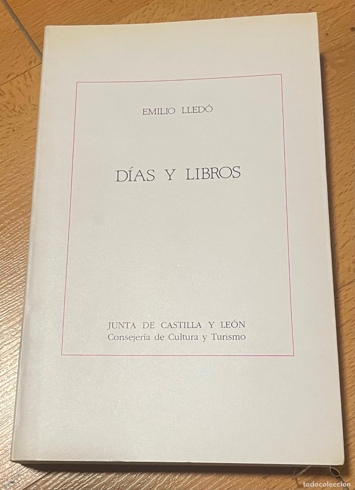 Libros de segunda mano: DIAS Y LIBROS, Emilio Lledo - Foto 1