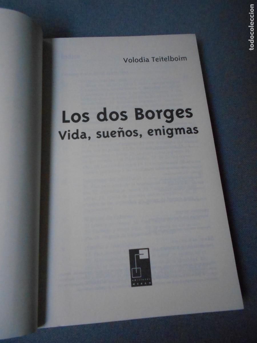 Libros de segunda mano: LOS DOS BORGES - Foto 3
