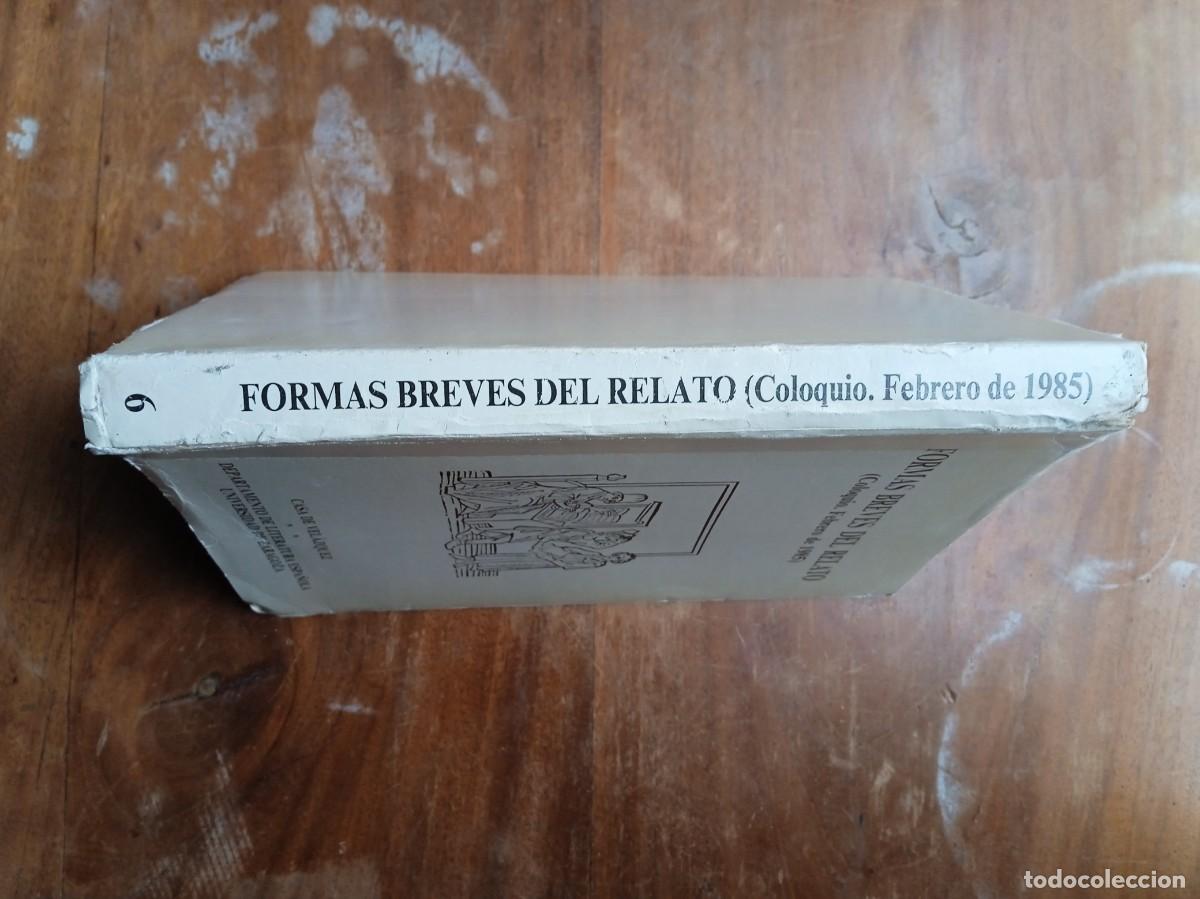 Libros de segunda mano: Formas breves del relato Coloquio 1985 - Foto 9