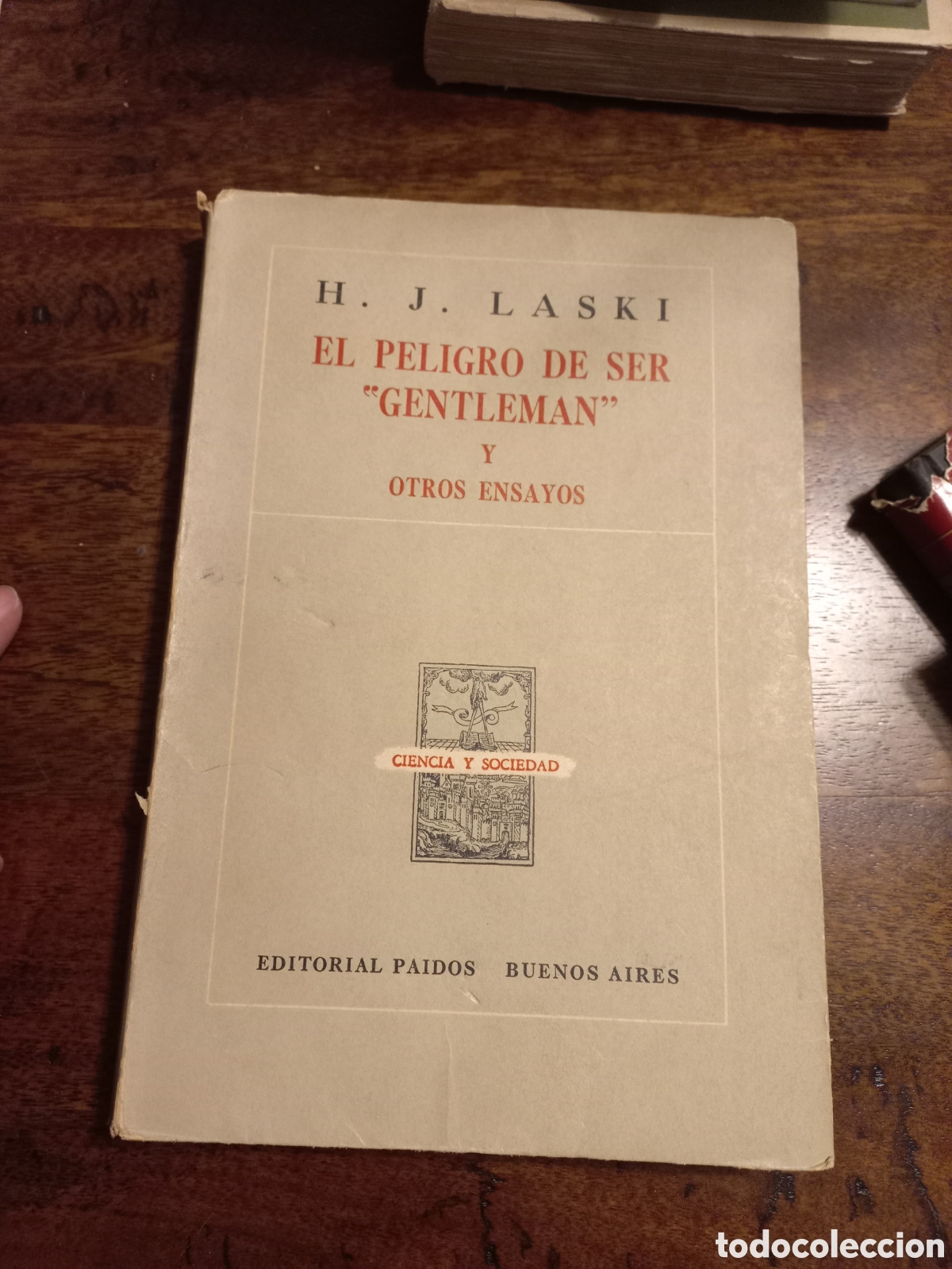 Libros de segunda mano: El peligro de ser gentleman, HJ Laski - Foto 1