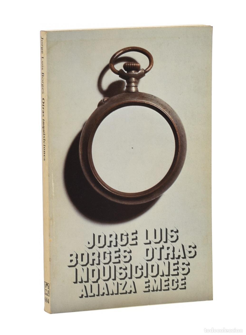 Libros de segunda mano: OTRAS INQUISICIONES - BORGES, Jorge Luis - Foto 1