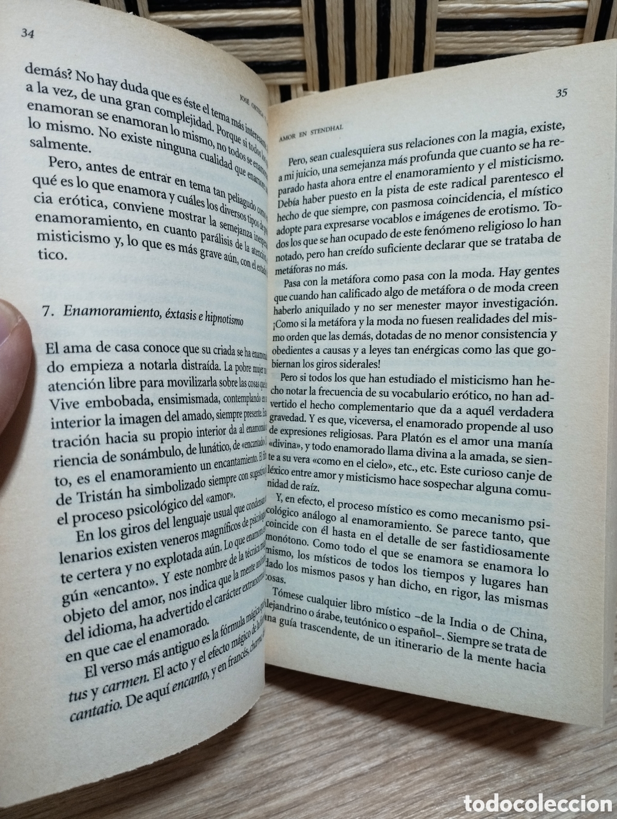 Libros de segunda mano: &rdquo;Del amor&rdquo; de Ortega y Gasset - Foto 2