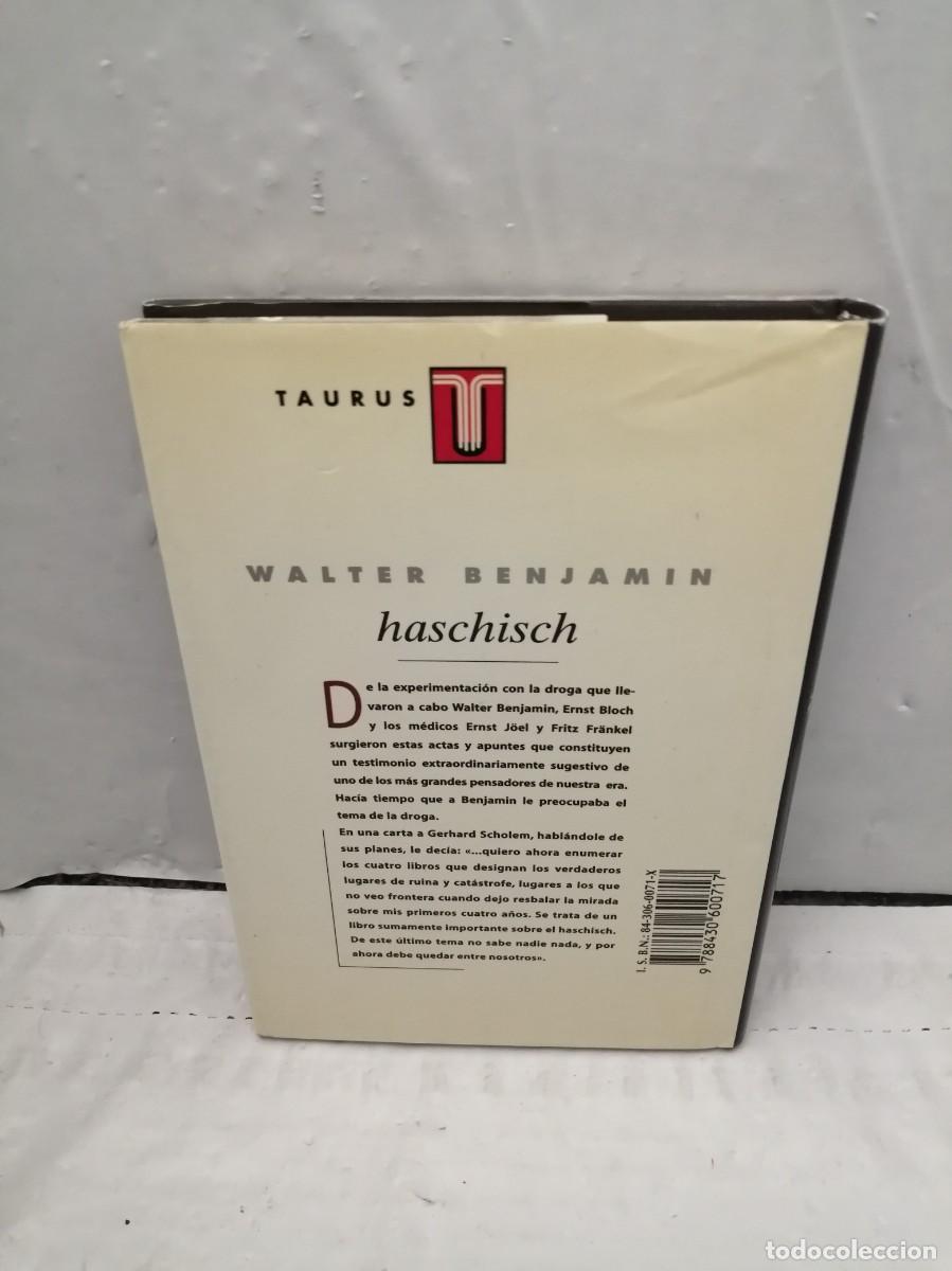 Libros de segunda mano: Walter Benjamin: Haschisch (Primera edici&oacute;n, tapa dura) - Foto 2