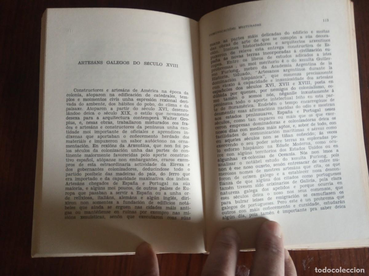 Libros de segunda mano: Comunicaci&oacute;ns Mesturadas.- Luis Seoane. - Foto 4