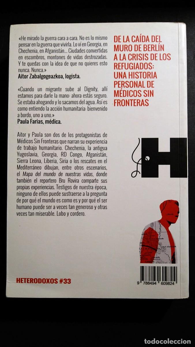 Libros de segunda mano: EL MAPA DEL MUNDO DE NUESTRAS VIDAS - BRU ROVIRA - Foto 2